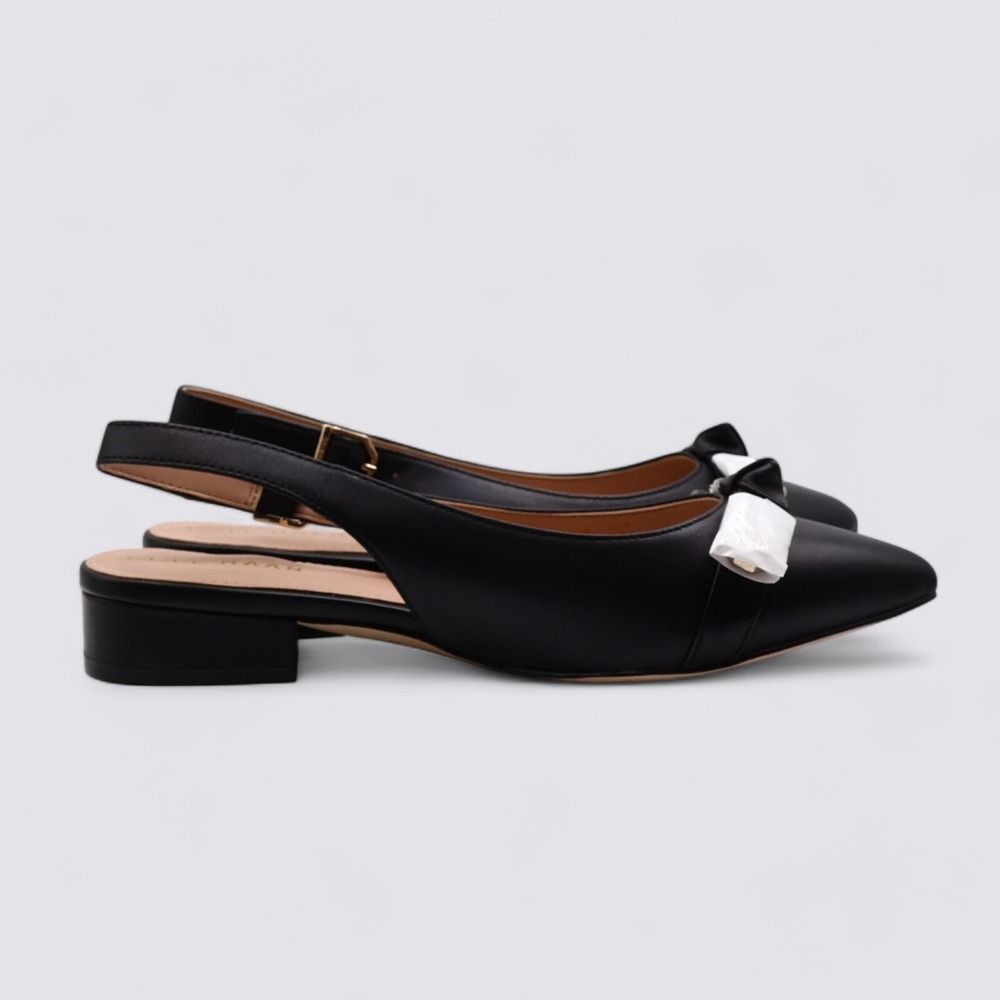 Cole Haan Women's Menlo Slingback Flat Sandals Skimmer Pumps Size 5.5B